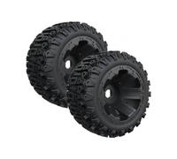 UDIRC RC TPR Tyres 2 Piece Black Replacement Set UD1611 UDI-P16-002A