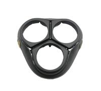 UDKZSQCB Black Shaver Head Holder Replacement, Compatible For Philips S3133 S3134 S3231 S3333 S3243 S3243/91 S3222 S3311 S3332,Razor Replacement Heads(Side Gold).