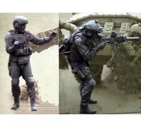 UDNDASBE 1/35 European Commando Soldier Resin Model Kit Unpainted and unassembled soldier resin model kit (2 figures) // I9x7J7