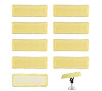UDNUYFGZ 9 Pack Window Vac Cleaning Pads for Replacement Microfibre Cleaning Mop Cover Cloths Compatible with Karcher WV2 WV5