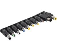 UDNUYFGZ DC Barrel Jack Adapter 10Pcs Universal DC Tip Set, 5.5 x 2.1mm, Compatible with HP, Dell, Lenovo, Toshiba, Sony Laptops