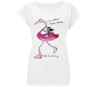 Udo Lindenberg Flamingo Shirt Women T-shirt white S
