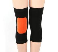 Udoarts Cashmere Knee Support/Knee Warmers(1 pair)(Black, L)