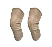 UDOARTS Cashmere Knee Support/Knee Warmers/Leg Warmers(1 pair)(Brown, L)