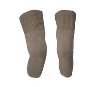 UDOARTS Cashmere Knee Warmers Elastic Leg Sleeves Leg Warmers For Men And Women(1 pair)(Four Seasons Version)(Brown, XL)