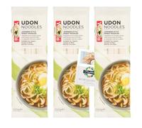 Udon Noodle Bundle with Yutaka Udon Noodles 250g (2 in a pack) 3 Pack + Brightdale Kitchen Booklet