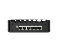 UDPTCP I3-1115G4 Fanless Mini PC with 6 x i226 2.5G LAN, DDR4 1 M.2, 2 USB 3.0, 2 USB 2.0, 1 COM, Mini PC Supports Dual-Band WiFi for Business Industry