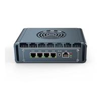 UDPTCP - I7-1195G7 Mini PC Fan with 4 x 2.5Gbe i226-V LAN Ports, DDR4 1 M.2, 2 USB3.0, 2 USB2.0, SIM Card Slot, Dual Band WiFi Mini Computer Support for