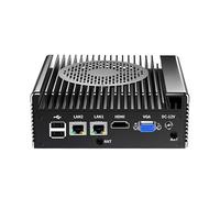 UDPTCP Industrial PC,Mini PC 1215U Firewall Hardware 2RS232/RS485 COM,10 Layer PCB Desktop Computer 2LAN OPNsense Appliance,AES-NI,USB3.2, Nano SIM Card Slot,M.2 WiFi Slot,NO RAM NO SSD