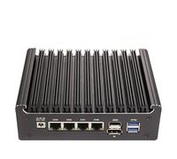 UDPTCP Mini PC,Twin Lake N150(Upgraded N100),NO DDR4 RAM NO M.2 NVMe,Type-C/HD DP,Mini Desktop Computer,WiFi 4K/60Hz Dual-Display USB3.0，4* I226-V 2.5G LAN，SIM Card Slot