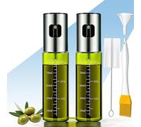 UDQYQ 2PCS Olive Oil Spray Bottle - 100ML Oil Spray Bottle for Cooking - UV Protection Oil Sprayer - Olive Oil Sprayer - Oil Dispenser - Kitchen Gadgets