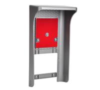 UDSKNV[KSL Access Control Device Rain Cover Wall Mount Protective Rainproof Shield for Villa Door Station 4.3in Face Recognition
