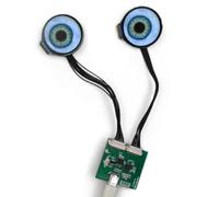 UDSKNV[KSL -C3 Devil'S Eye DIY Kit 1.28-Inch Binocular Expression LED Decorative Lights