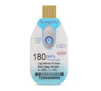 UDSKNV[KSL USB Temperature Data Logger Waterproof 180 Days Disposable Datalogger PDF Temp Recorder for Transport Food Seafood Recording