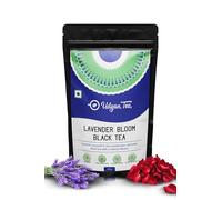Udyan Tea Lavender Bloom Black Tea - 100g (50 Cups) | Aromatic Lavender & Rose Petal Blend | Promotes Sleep & Stress Relief | Loose Leaf | Relaxing Floral Rose Tea