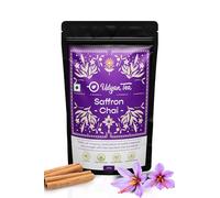 Udyan Tea Saffron Chai | Traditional Indian Spice Chai Latte | Premium Whole Leaf CTC Tea with Saffron & Natural Spices | 250g