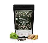 Udyan Tea Tulsi Ginger Chai, 250g | Immunity-Boosting CTC Black Tea with Tulsi, Ginger & Black Pepper | Ayurvedic Healing Blend for Cold & Cough Relief | Handcrafted Sweet & Spicy Tea