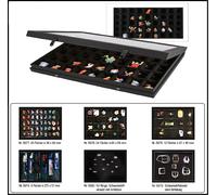 Ü-Egg Figures Display Case Black 45X 36X 49X 43Mm Safe 5677 400X 300X 55 Mm