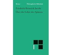 Über die Lehre des Spinoza in Briefen an den Herrn Moses Mendelssohn