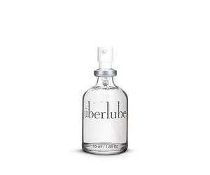 Überlube Luxury Lubricant | Latex-Safe Natural Silicone Lube with Vitamin E | Unscented, Flavorless, Zero Residue, Works Underwater - 55ml