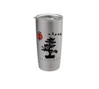 Uechi Ryu Karate for Beginners Japanese Bonsai Tree Design Stainless Steel Insulated Tumbler