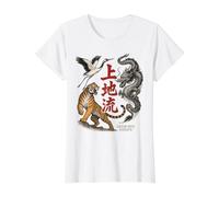 Uechi Ryu Karate Value Graphic T-Shirt, Women, White, S