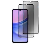 UEEBAI 2 Packs Screen Protector for Samsung Galaxy A15 4G/5G, Privacy Screen Protector Anti-Spy Case Friendly Easy Installation Bubble Free Full Coverage Tempered Glass Film