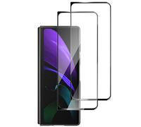 UEEBAI 2 Packs Screen Protector for Samsung Galaxy Z Fold 2 5G, Tempered Glass HD Clear Sensor Protection Upgrade 9H Hardness Case Friendly Easy Installation Bubble Free Full Coverage Tempered Film