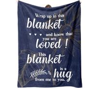 Ueedklaayy Get Well Soon Gifts, Hug Blanket, Inspirational Gifts for Her Him, Cancer Care Gifts for Women or Men, Encouragement Healing/After Surgery/Thinking of You Gifts 60""x50"", MYA37LHY0037