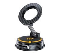 UEEMEE Vacuum Magnetic Phone Holder for Car, Magsafe Car Mount 360 Adjustable Vacuum Suction Cup, Phone Mount for Car Accessories/Windshield/Mirror/Kitchen/Gym for iPhone 17 Pro Max 16 15 14 13