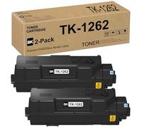 UEESLH TK-1262 TK1262 Black Toner Cartridge Compatible for Kyocera 1T0C150US0 Toner for ECOSYS PA4000x PA4000wx MA4000 Printers(2 Pack,10,000 Pages)