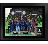 UEFA 2025 Conference League Final Winners Framed Cup Lift Tempered Glass Frame - 8 x 6