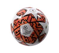 UEFA Champions League Patterned Football (5) (White/Orange/Black)