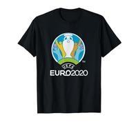 UEFA Euro 2020 "Logo T-Shirt, Men, Black, 6X-Large