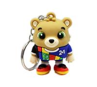 UEFA Euro 2024 - Mascot Albärt - Soft Keyring 5 cm - from 3 Years, multicoloured, 5 cm