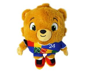 UEFA Euro 2024 - Plush figure mascot Albärt - 27 cm - made from recycled PET