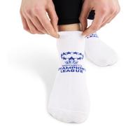 UEFA Women's Champions League Socks, Pack of 3 - UWCL Officially Licensed Merchandise Cotton Blend, Essential Football Fan Wear, Adults Size UK 4-7, White