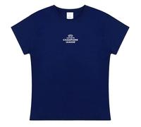 UEFA Womens Champions League T-Shirt - Small, Navy, UWCL, Officially Licensed Merchandise, Crewneck, 100% Cotton, Great Football Gift Idea