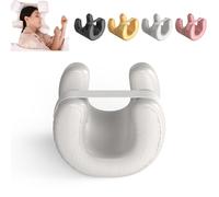 UEGFSIJRF Face Pillow, Silk Fabric Sleep Pillow Memory Foam Face Pillow Anti Wrinkles Beauty Pillow for Side Sleeper Back Sleeping Anti Aging