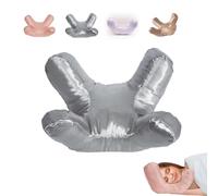 UEGFSIJRF Flawless Face Pillow, Pillows for Maintaining Facial Wrinkles Beauty Pillow with Satin Pillowcase Anti Aging for Back Sleeping Side Sleeper