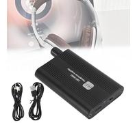 UEGFSIJRF Headphone Amplifier, Professional Portable Earphone Amp 16-300Ω Gain Switch 3.5Mm Volume Booster for Phone Mp3 Mp4 Computer Digital Player