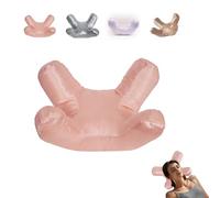 UEGFSIJRF Memory Foam Face Pillow, Silk Cloth Bedroom Pillow Beauty Pillow for Side Sleeper Anti Wrinkle Flawless Face Pillow Sleep Pillow Nest