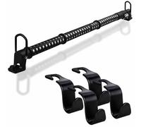 UEGHNS Car Clothes Hanger Bar, Clothes Rack for Car Telescopic Adjustable 31.6-54inch, Heavy Duty Car Clothes Rack Suitable For cars, trucks, SUVs, RVs, road trippers, RVs.(34-53.3inch)