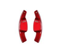 UEGVJIAS Paddle Shifter Kit Compatible with RS4 RS6 for Avant RS7 RS5 Coupe Sportback for RS3 RS for E-tron GT 2022-2025 Car Wheel Gear Extension Shifter Paddle(Red)