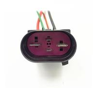 UEGVJIAS sensor connector 4 Pin Car Fan Socket Cable Connectors Waterproof Wire Harness Plug Compatible With VW For Passat For Golf 1J09064 1J0906444 1J0906234(Male)