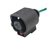 UEGVJIAS sensor connector Compatible With VW For Sagitar For Magotan For Golf 1K0973751 1Pin Automotive Starter Motor Plug Waterproof Connector Cable Socket