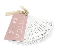 UEKPDM Mini Sewing Stitch Guide Book, Portable Paper Embroidery Tutorial for Adult Beginners, Pocket Hand Sewing Reference for DIY Craft Projects, 1 Piece