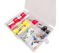 UEKPDM Round Cutters, 40 Pack Stainless Steel Baking & Clay, Silver | 8 Sizes 1-10.3mm, 5 of Each, Food-Safe, Sharp Edge, with Storage Box, for Polymer Clay, Fondant & Dough