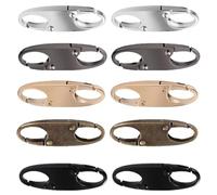 UEKPDM Zipper Locks, 10 Pack S-Hook Clips, Anti-Theft, 3.7cm