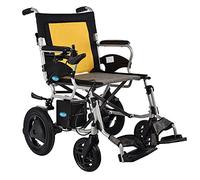 UELEGANS Deluxe Electric Wheelchair Motorized Fold Foldable Power Wheel Chair, Lightweight Folding Carry Electric Wheelchair, Powerful Dual Motor, Suitable for Elderly And Disabled